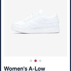 FILA women's white A-Low sneaker